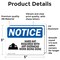 Signmission 3.5 in Height, 5 in Width, Vinyl Decal, Rectangle OS-2PACK-NS-D-35-L-13253 - alternate 3